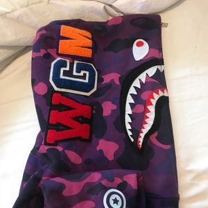 Bape APEE bathing ape bapesta hoodie Kanye West